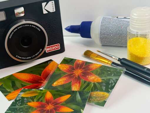 Fotos beglitzern: Kleine Glanzmomente für Deine Taschenkunst Fotos beglitzern: Kleine Glanzmomente für Deine Taschenkunst